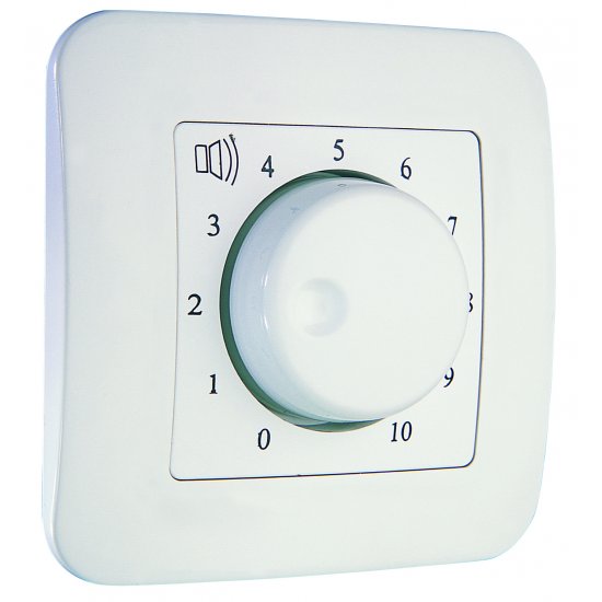 Звукорегулатор 10W серия LILLIUM NATURAL бял
