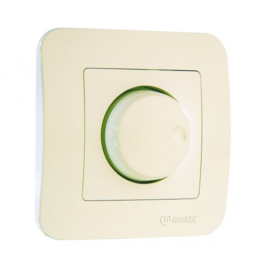 Ключ регулатор (димер) 60-600W серия LILLIUM NATURAL крем