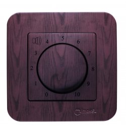 Звукорегулатор 10W серия LILLIUM NATURAL орех