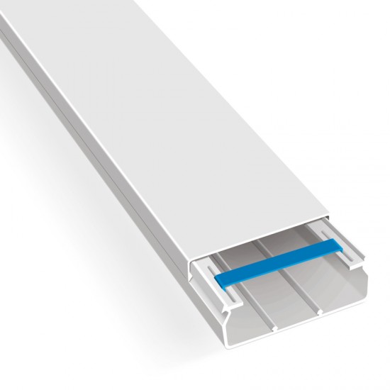 Кабелен канал PVC 100х40мм ECO IP40 2м бял