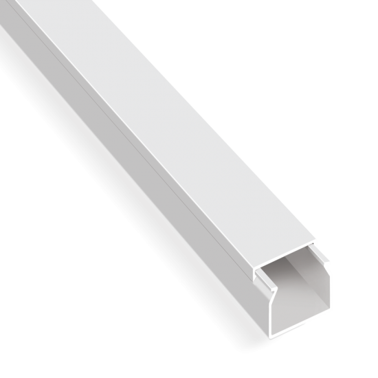 Кабелен канал PVC 25х25мм ECO IP40 2м бял