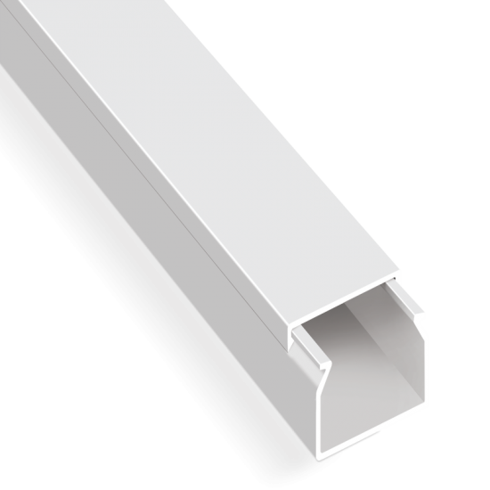 Кабелен канал PVC 60х60мм ECO IP40 2м бял