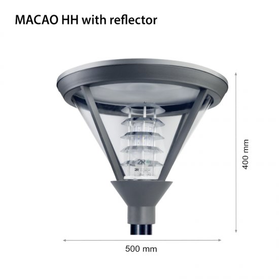 Парково освeтително тяло Macao HH с рефлектор Е27 IP66