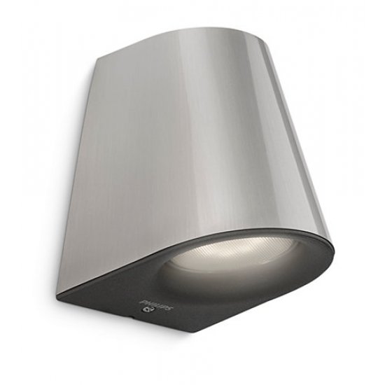 LED фасадно тяло Philips VIRGA IP44 4W 3000K 400Lm мат хром