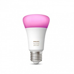 LED smart крушка Philips HUE A60 Е27 9W 3-white + RGB + 16 мил. цвята димируема