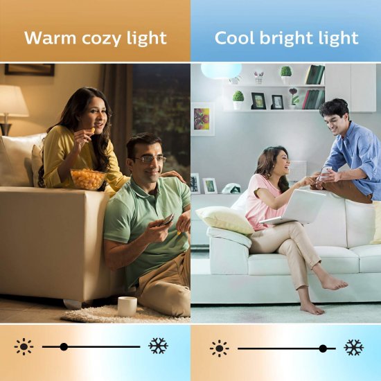 LED smart крушка WIZ Wi-Fi Philips Filament GOLD PS160 Е27 6.5W 3-white 2000-5000K 390Lm димируема CRI>90
