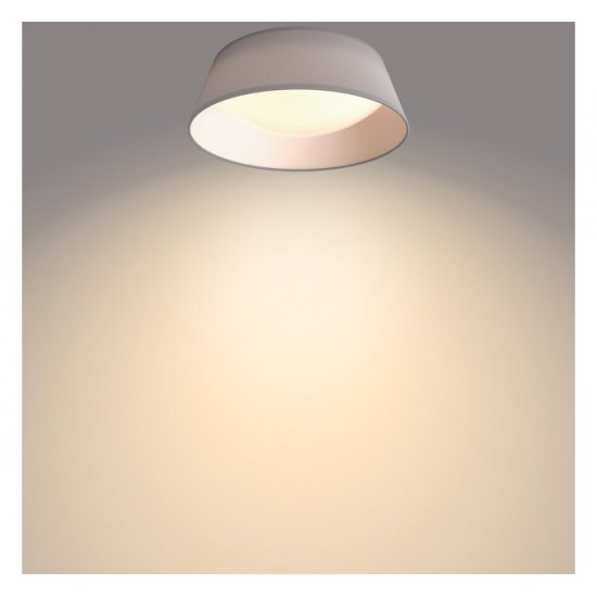 LED плафон Philips DAWN Eyecomfort 14W 3000K 1100Lm IP20 сив