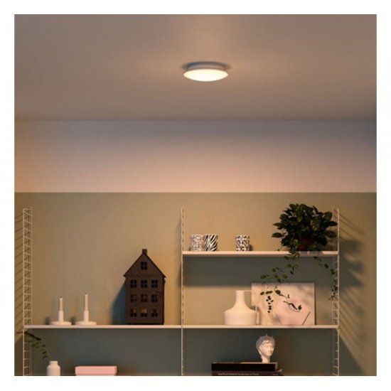 LED плафон Philips MAUVE 10W 2700K 1000Lm IP20 бял