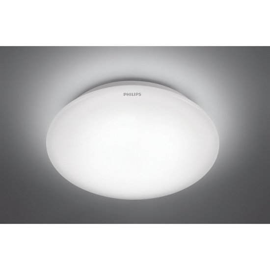 LED плафон Philips MOIRE 6W 4000K 450Lm IP20 бял