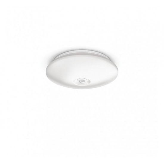 LED плафон със сензор Philips MAUVE 6W 2700K 600Lm IP20 бял