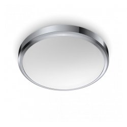 LED плафон влагозащитен Philips DORIS EyeComfort 17W 4000K 1700Lm IP44 хром