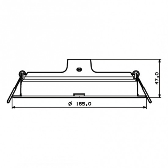 LED луна за вграждане Philips MESON 17W 4000K 1600Lm IP20 кръгла бяла