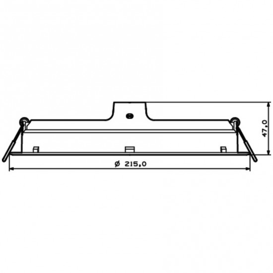 LED луна за вграждане Philips MESON 24W 3000K 2400Lm IP20 кръгла бяла