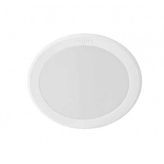 LED луна за вграждане Philips MESON 5.5W 4000K 550Lm IP20 кръгла бяла ф90мм
