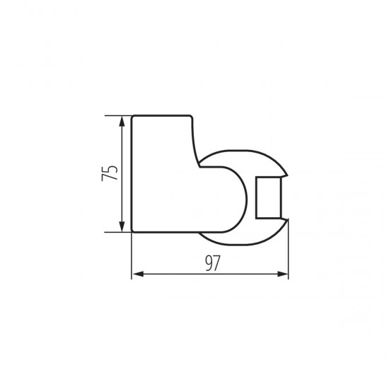 Сензор за движение PIR ALER JQ 30-W 160° IP44 max 1200W бял Kanlux