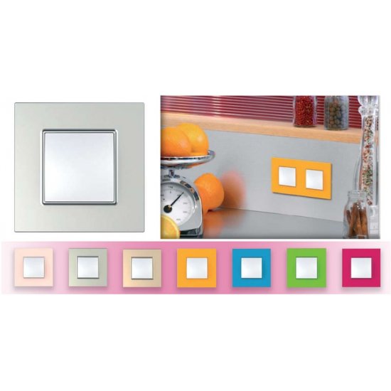 Декоративна рамка Unica Quadro тройна аква