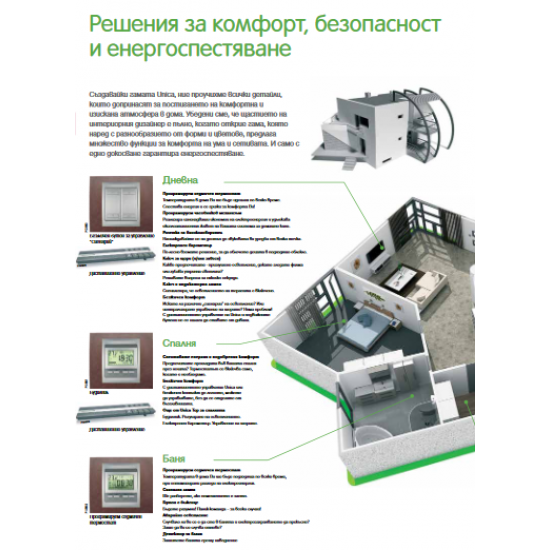 Декоративна рамка Unica Quadro тройна аква