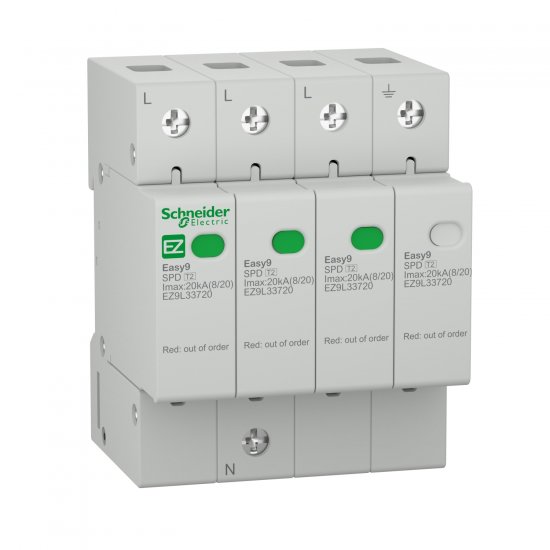 Катоден отводител Еasy 9 3P+N 400V 20kA