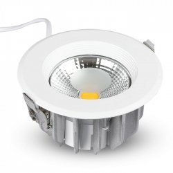 LED COB луна VT-26201 20W 4000К 2400Lm IP20 бяла 120Lm/W