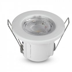 LED луна пожароустойчива VT-885-W Samsung chip 5W 4000K 500Lm IP65 бяла димируема