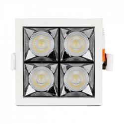 LED луна VT-2-16-1 Samsung chip 16W 2700K 1280Lm IP20 бяла 