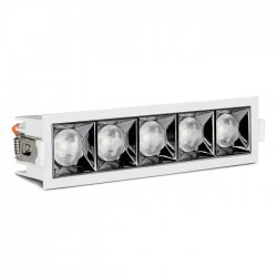 LED луна VT-2-21-1 Samsung chip 20W 2700K 1600Lm IP20 бяла 