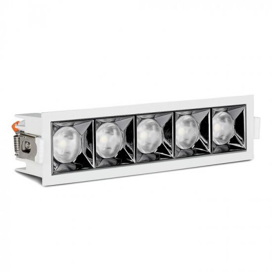 LED луна VT-2-21-1 Samsung chip 20W 2700K 1600Lm IP20 бяла