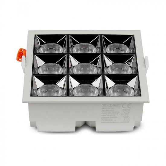 LED луна VT-2-36-1 Samsung chip 36W 2700K 2880Lm IP20 бяла