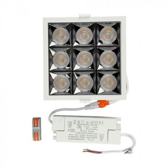 LED луна VT-2-36-1 Samsung chip 36W 2700K 2880Lm IP20 бяла