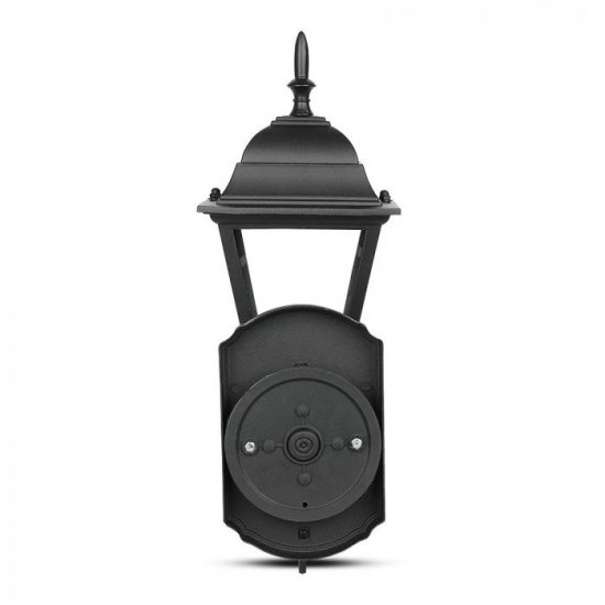 Градински фенер стенен VT-760 Е27 max 60W IP44 черен