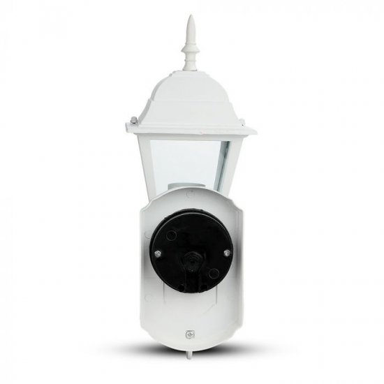Градински фенер стенен VT-760 Е27 max 60W IP44 бял
