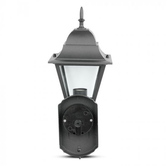 Градински фенер стенен VT-761 Е27 max 60W IP44 черен