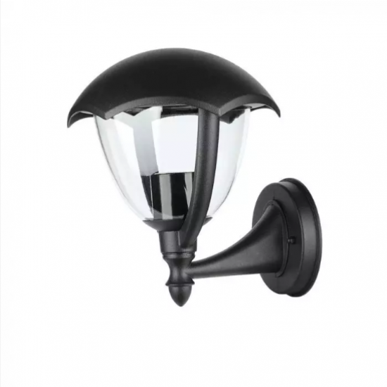 Градински фенер стенен VT-730 Е27 max 40W IP44 черен