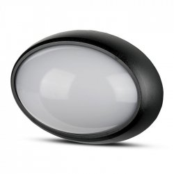 LED плафон VT-8010 12W 6400K 840Lm IP54 черен