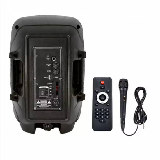 Мобилна Party колона + микрофон VT-6212 35W RGB IP20 + дистанционно управление