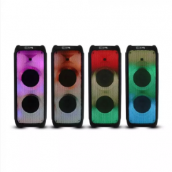 Мобилна Party колона + микрофон VT-6310-2 100W RGB IP20 + дистанционно управление