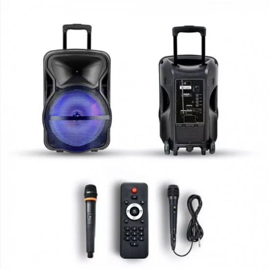 Мобилна Party колона + микрофон VT-6315 50W RGB IP20 + дистанционно управление