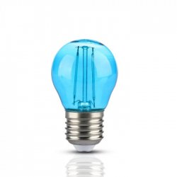 LED крушка Filament Е27 VT-2132 2W син 60Lm