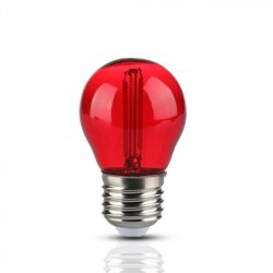 LED крушка Filament Е27 VT-2132 2W червен 60Lm
