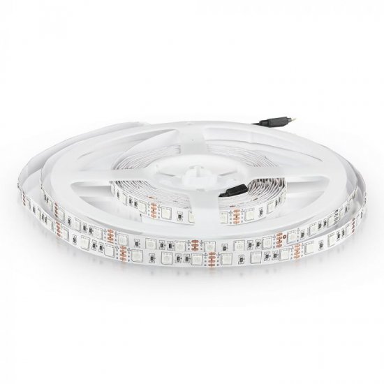 LED лента VT-5050-60 SMD 50х50 60/м 10.8W/м RGB 1000Lm/м IP20 /опаковка 5м=54W/