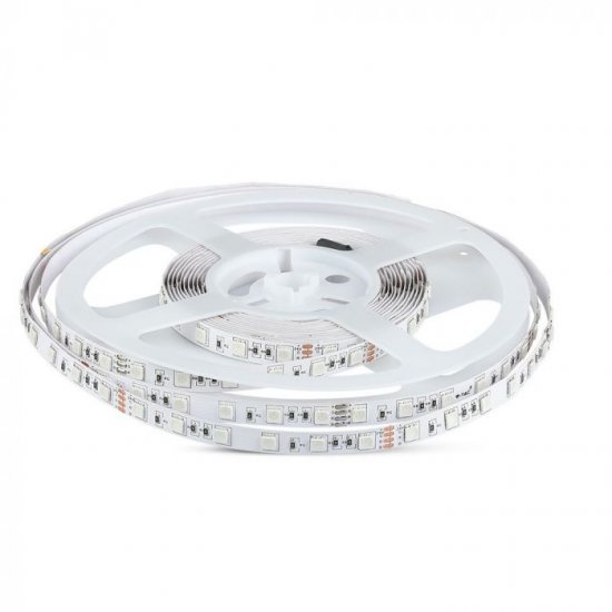 LED лента VT-5050-60 24V SMD 50х50 60/м 9W/м 3000К 600Lm/м IP20 /опаковка 5м=45W/