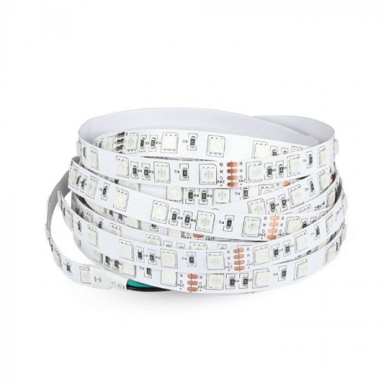 LED лента VT-5050-60 24V SMD 50х50 60/м 9W/м 3000К 600Lm/м IP20 /опаковка 5м=45W/