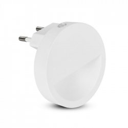 LED нощна лампа за контакт със сензор VT-86RD Samsung chip 0.45W 3000K 10Lm