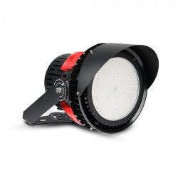 LED прожектор за стадион SAMSUNG CHIP VT-500D 500W 5000К 67000Lm 45° IP65 черен 134Lm/W димируем