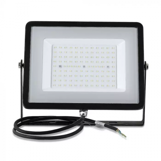 LED прожектор SAMSUNG CHIP VT-100 100W 6400K 8000Lm IP65 черен