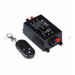 Димер за LED лента VT-2402 96W/192W 12V/24V с дистанционно управление