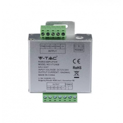 Усилвател за RGB+W лента VT-2408 DC 12V/24V IP20