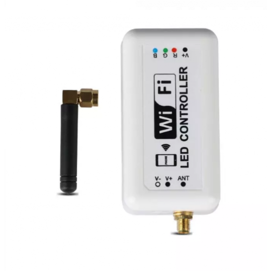 Wi-Fi RGB контролер за LED ленти 12V DC