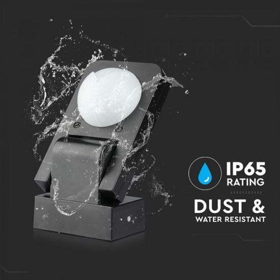 Сензор за движение Infrared VT-8083-B 360° IP65 max 1000W (LED) черен