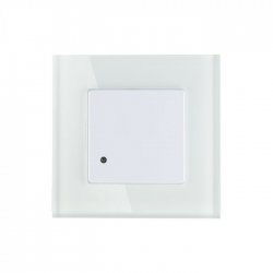 Сензор за движение микровълнов VT-8084-W 180° IP20 max 300W (LED) тип ключ за вграждане бял